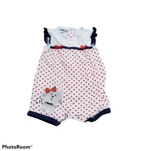 Bimbus Polka Dotted Kitty Romper